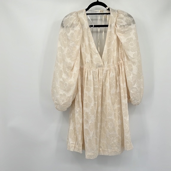 LPA Baptiste Dress in Off White Medium - Picture 5 of 10